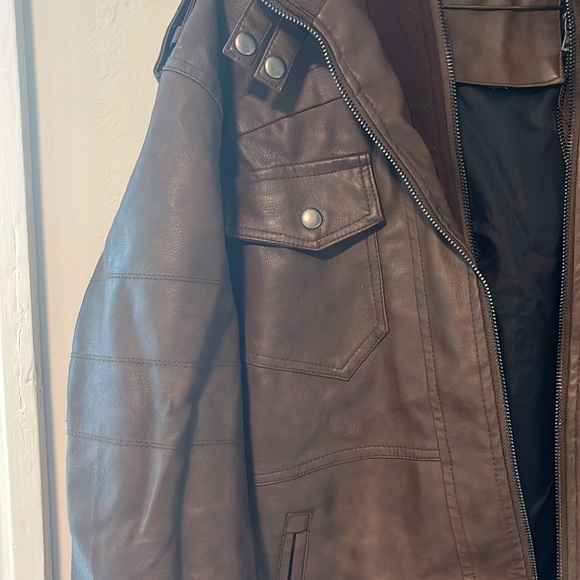 Hoodcrew Leather Anarchist jacket - Picture 6 of 9